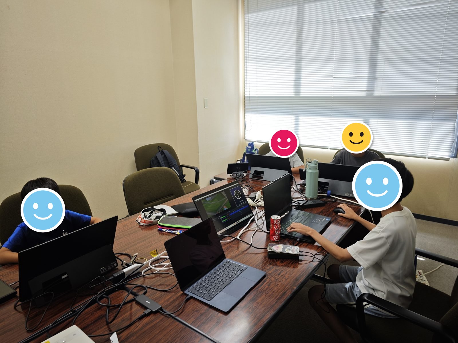 8日間の会場のようす