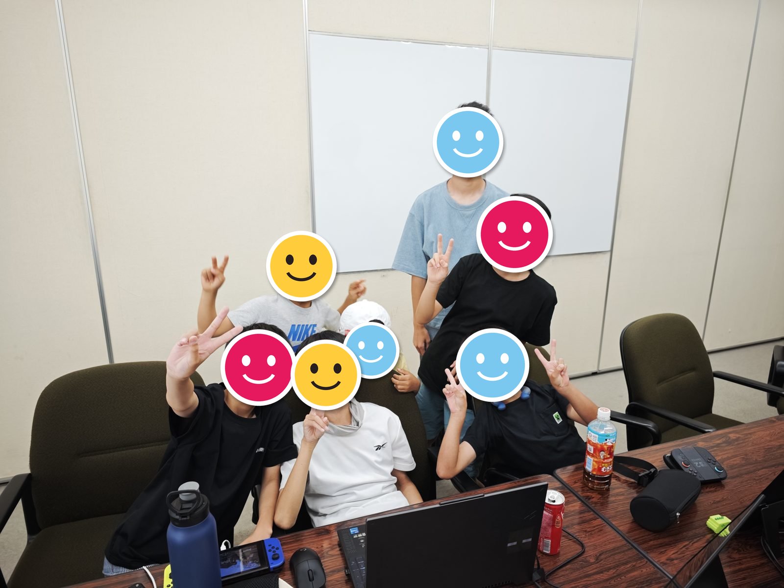 8日間いっしょに作った仲間たち
